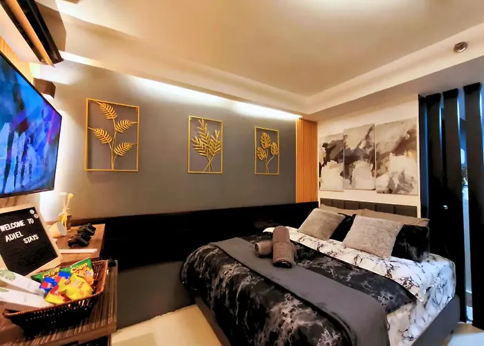 Cityscape Smart With 200mbps Wifi, Pool Access And Ps4 Near It Park Apartment *